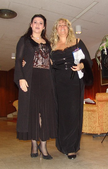 Valeria Serofilli con Alessandra Micheletti