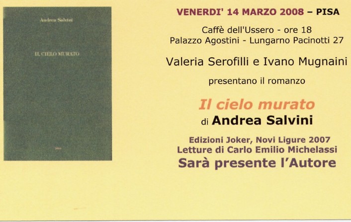Nella foto da sinistra: Gennaro Fusco, Andrea Salvini, Valeria Serofilli, Ivano Mugnaini e Carlo Emilio Michelassi